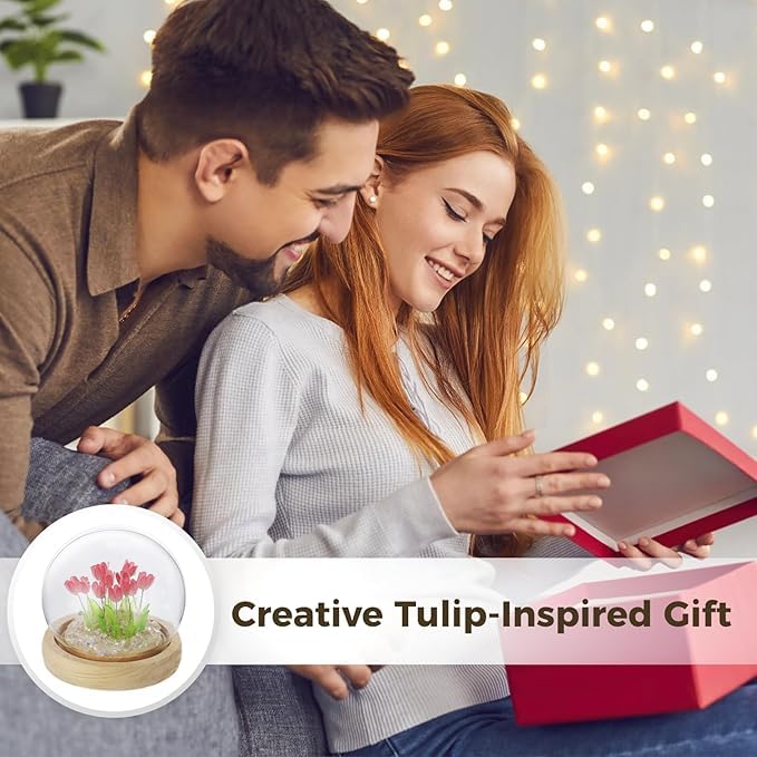 Tulip Night Light | LED Decorations Lamp | DIY Tulip Lamp
