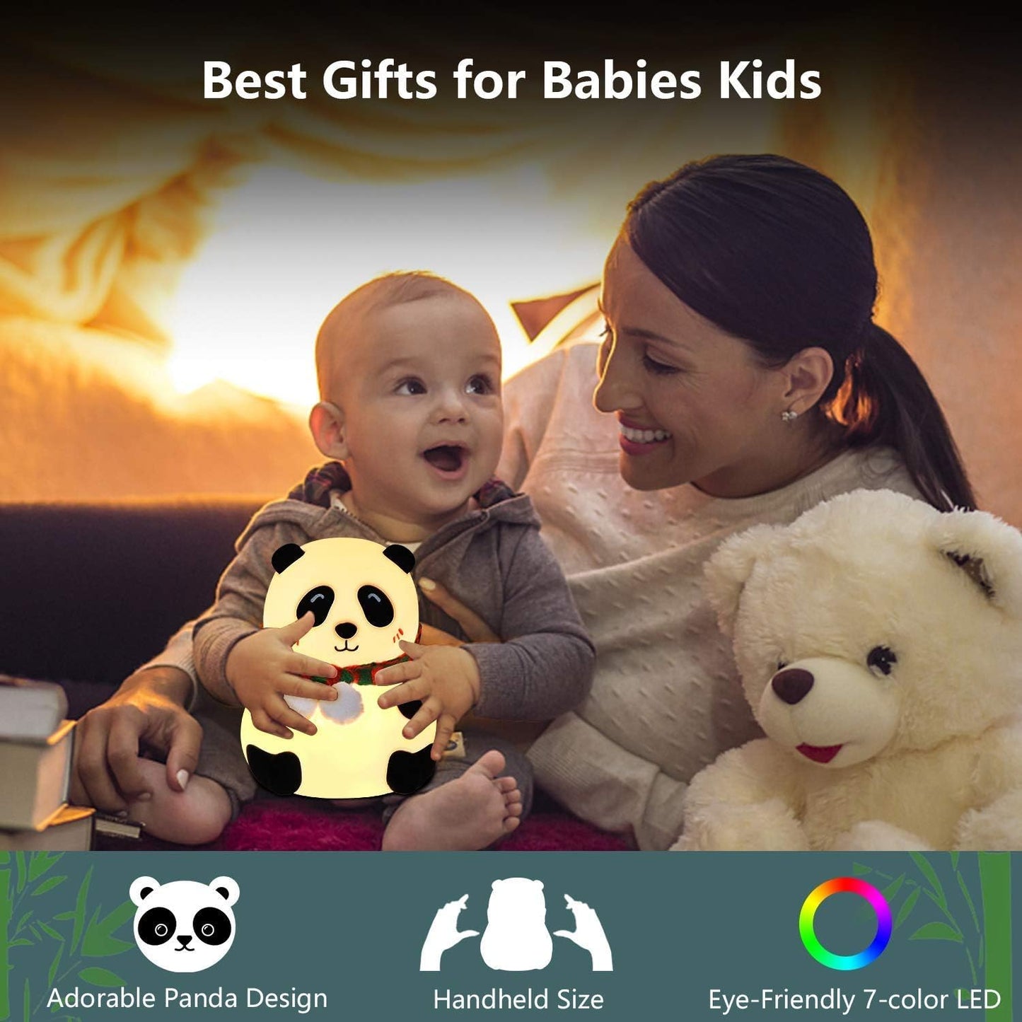 Panda Night Light , Cute Panda Night Light