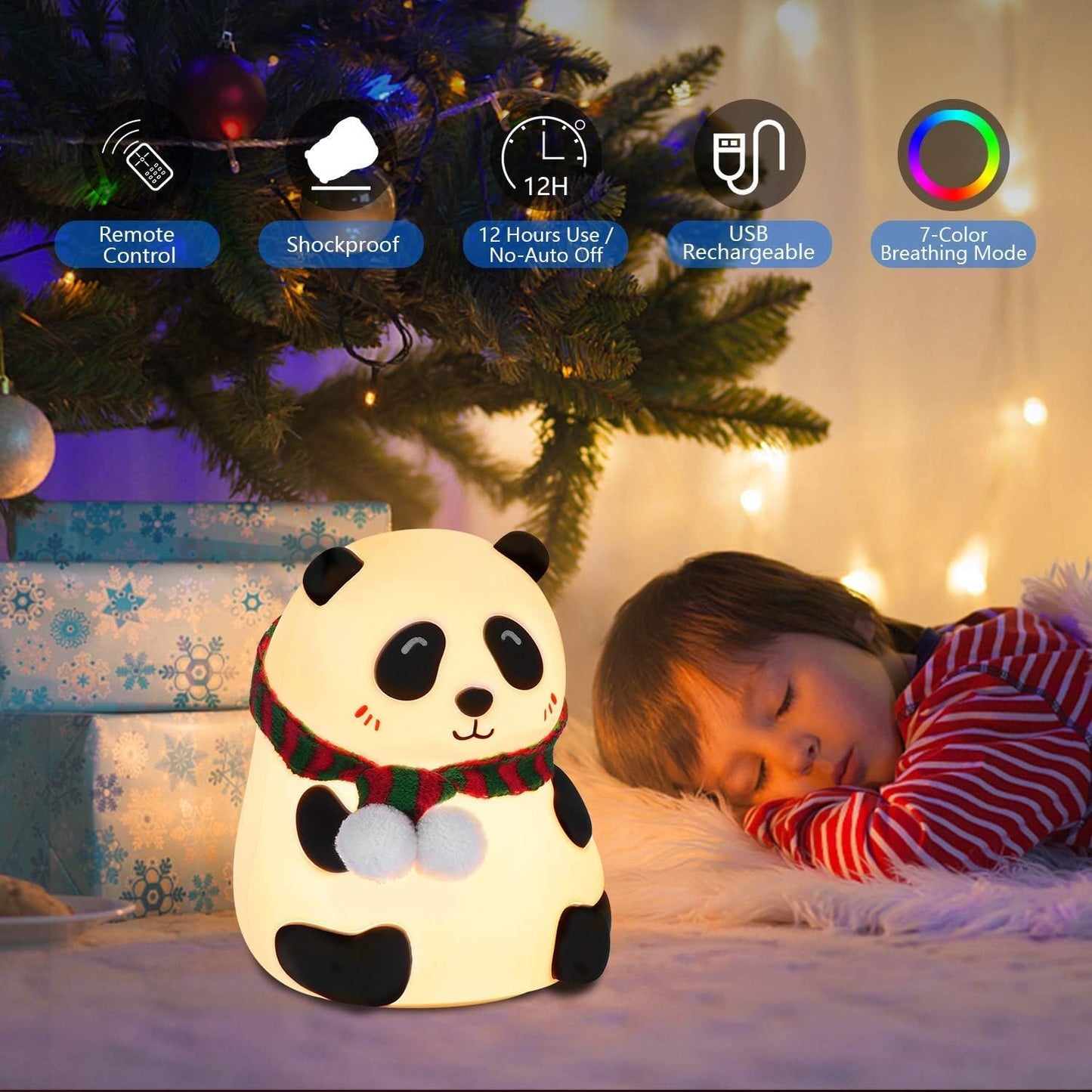 Panda Night Light , Cute Panda Night Light