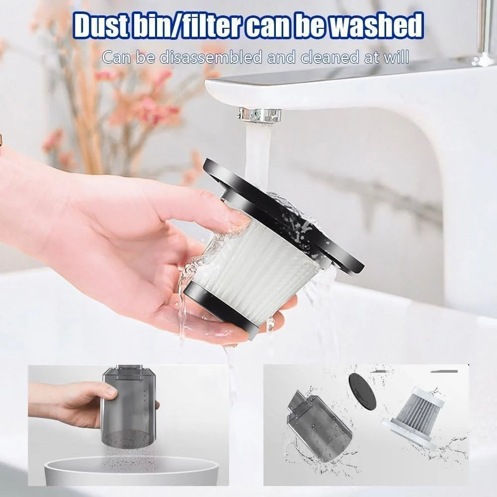 3 In 1 Car Mini Vacuum Cleaner