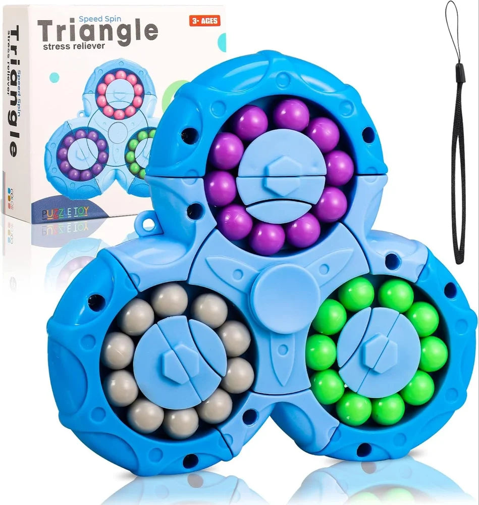 Speed Spin Triangle Tress Reliever Puzzle Toy Fidget Spinner Toys Stress Relief Puzzle
