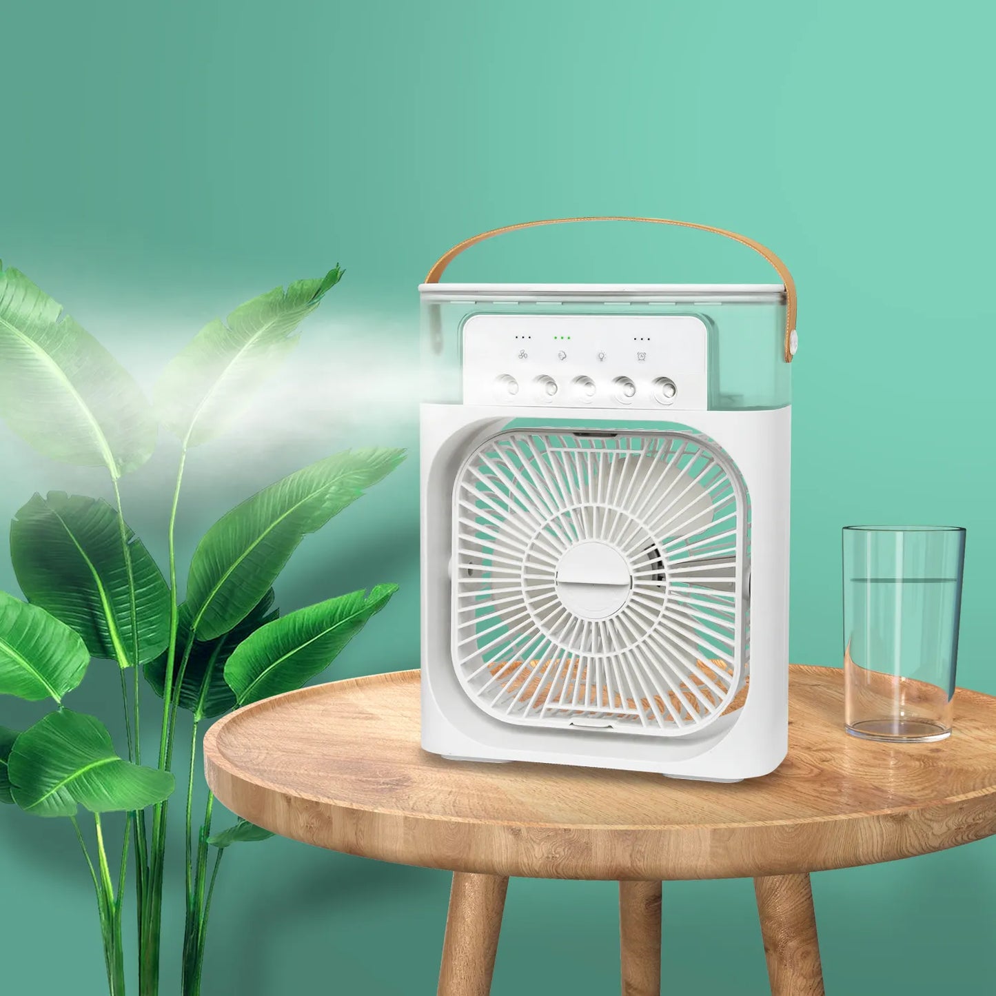 Newpicks Mini Air Cooler fan | USB Electric Fan |Personal 3 Speeds Evaporative Air Cooler Small Spray Mist Desk Fan