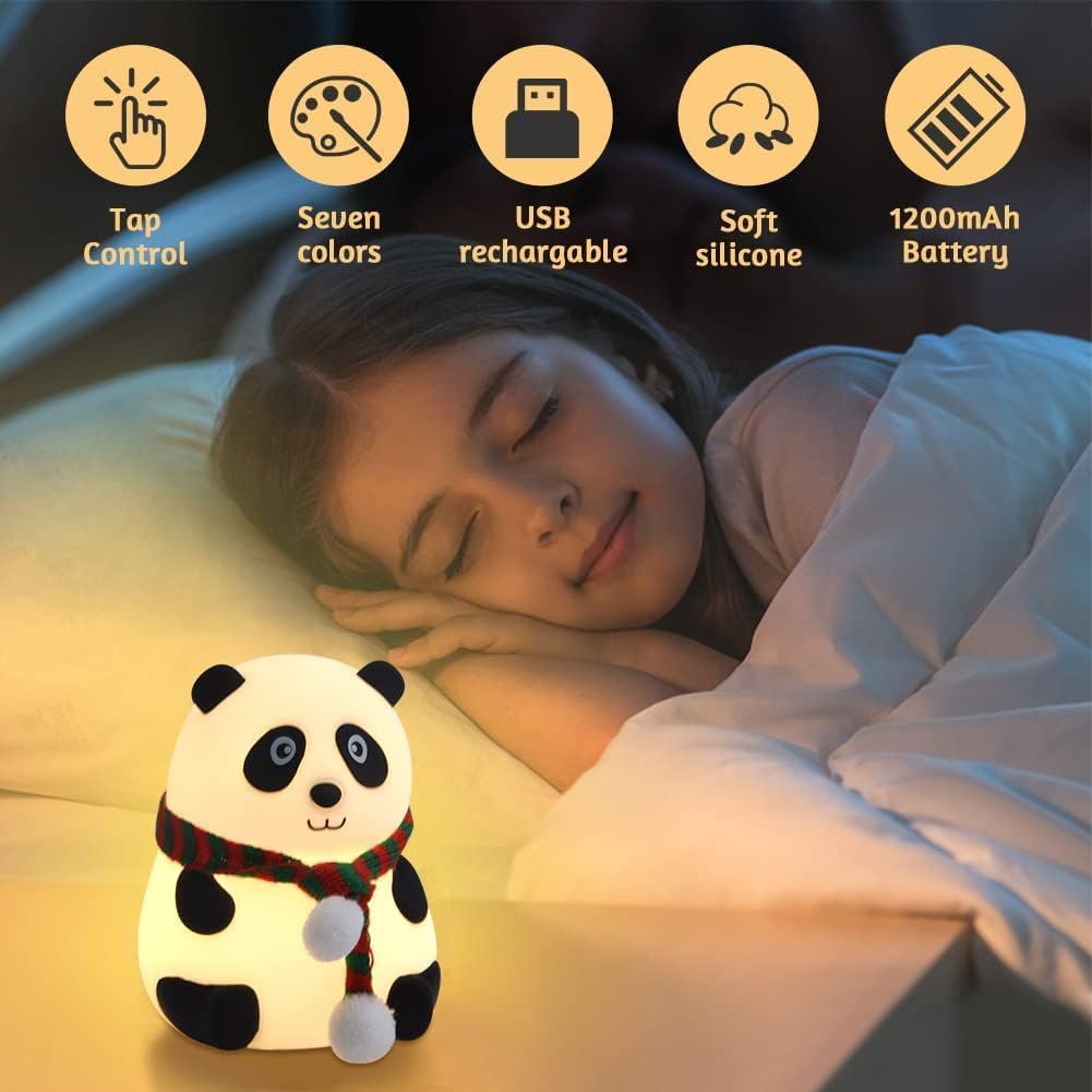 Panda Night Light , Cute Panda Night Light