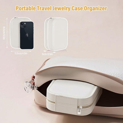 GlowBox Jewellery Organizer with LED Vanity Mirror
