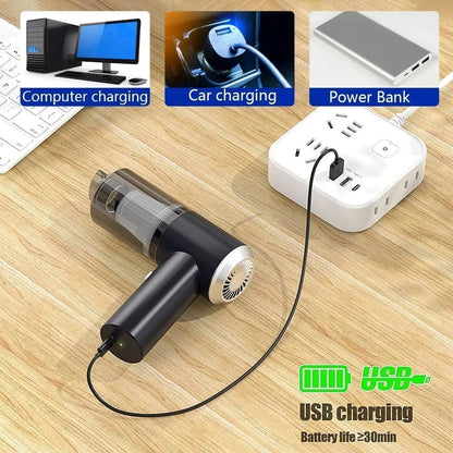 3 In 1 Car Mini Vacuum Cleaner