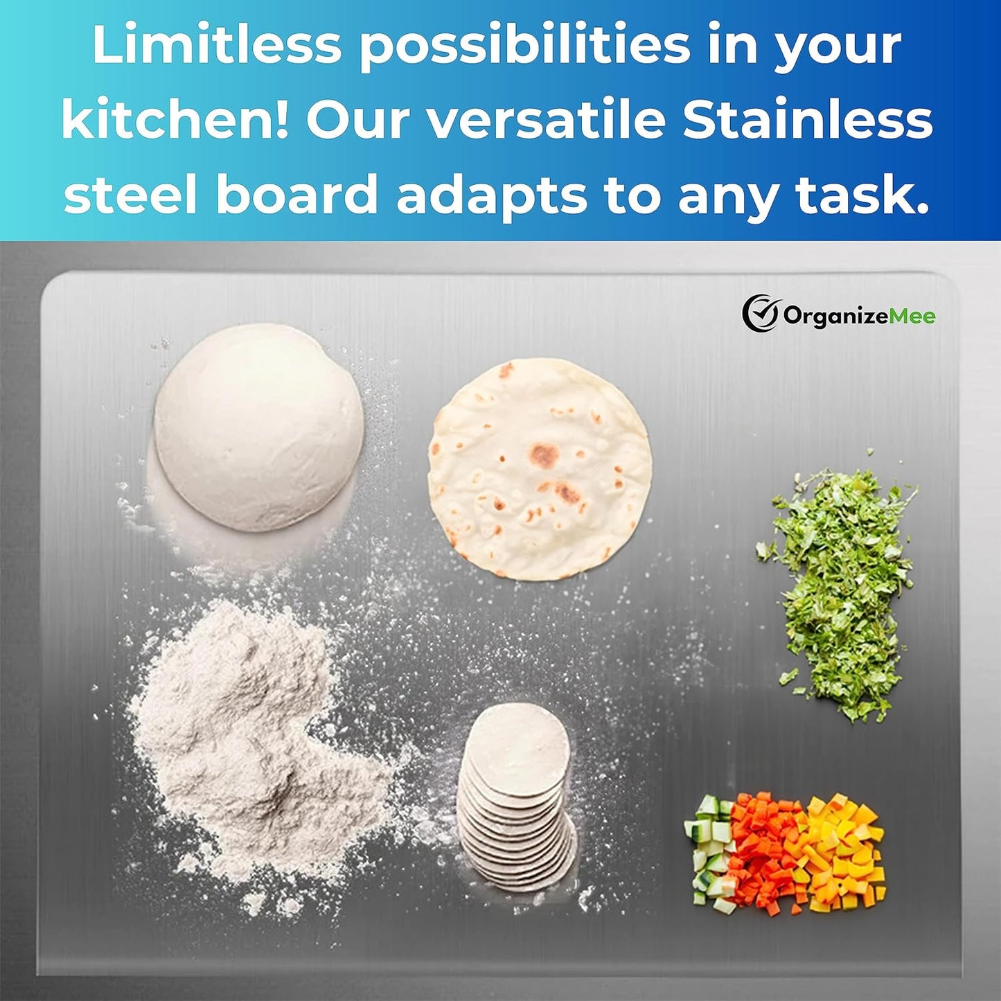 Stainless Steel Chopping Board