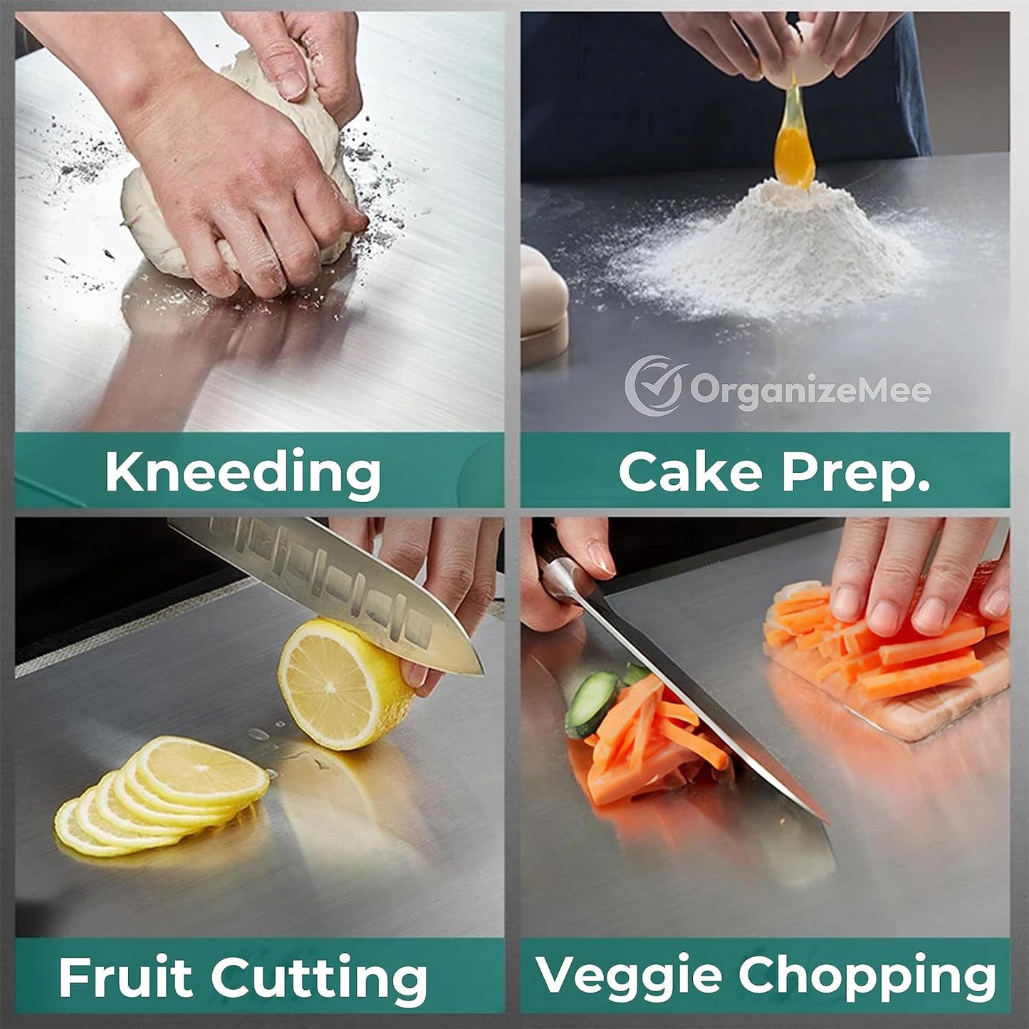 Stainless Steel Chopping Board