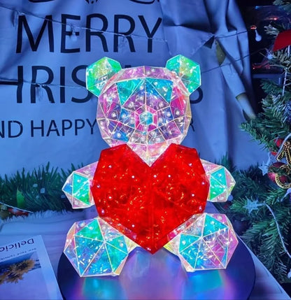 New Picks Glowing Teddy Bear Night Light | LED Bear Night Light